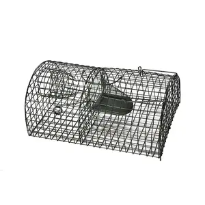 China Pest Control Semicircle Reusable Rat Mesh Traps Cage