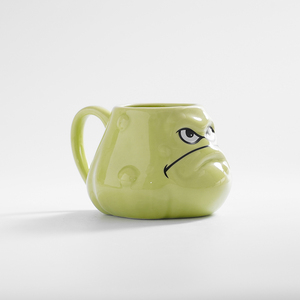 Taza <span class=keywords><strong>de</strong></span> cerámica con diseño <span class=keywords><strong>de</strong></span> pequeños monstruos divertidos, regalo <span class=keywords><strong>de</strong></span> vacaciones, taza verde, decoración familiar, taza <span class=keywords><strong>de</strong></span> leche pequeña para niños - Product Image 6