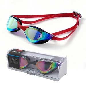 <span class=keywords><strong>Occhialini</strong></span> da <span class=keywords><strong>Nuoto</strong></span> YL100 Elite <span class=keywords><strong>con</strong></span> 3 Opzioni per il Ponte Nasale, Design Aerodinamico, Antiappannamento, Cinturino Antiscivolo per Atleti - Product Image 1