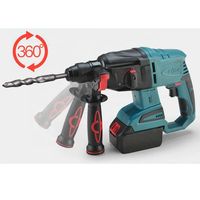 Marteau perforateur rotatif sans fil, moteur sans balais, 26 mm, béton, qualité industrielle, design compact