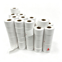 Étiquettes blanches simples, taille personnalisée pour l'entreposage et la logistique