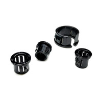 Selubung Isolasi Cetakan Injeksi Nilon Khusus untuk Melindungi Kabel Diameter Dalam 8mm Tahan Tegangan 12V