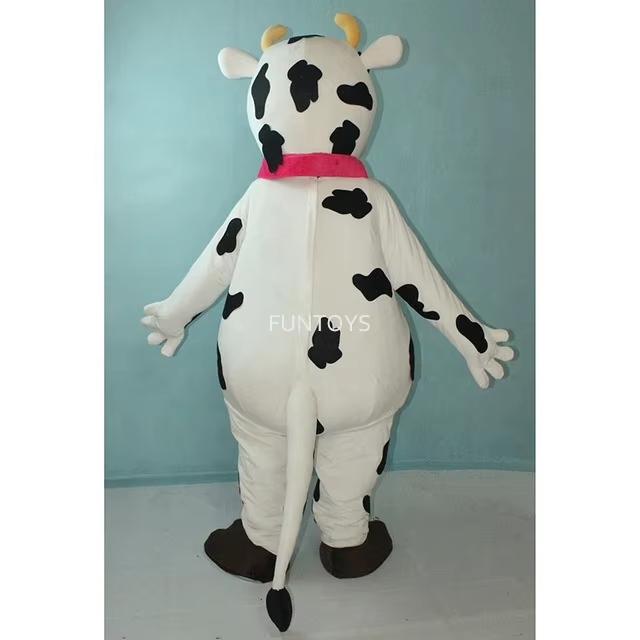 【新品未使用】デラックス プラッシュ ブル 牛 マスコット コスチューム 大人用 Funtoysミルク牛乳牛マスコットコスチューム漫画キャラクターコスプレ