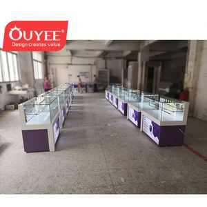 ตู้โชว์ทำจากไม้อุปกรณ์เสริมสำหรับโทรศัพท์มือถือตู้โชว์กระจกยี่ห้อ OPPO - Product Image 3