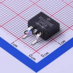 ไดโอดชอทท์กี้ไดโอดแบบ4W ถึง-263-2 VB40100C-E3แบรนด์ใหม่ดั้งเดิมชิปทั้งชิ้น - Product Image 1