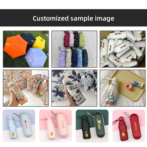 Paraguas Cápsula de Alta Calidad con Logotipo Personalizado, con Estuche, Protección UV Portátil, Mini Paraguas para Regalos Empresariales - Product Image 6