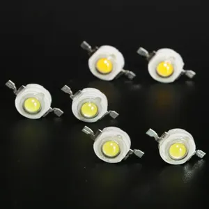 Puce Led haute puissance à bord 1W 3W 5W ampoule chaude Cool Nature blanc blanc Super lumineux leds pour bricolage lumière clignotante