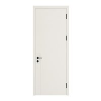 Puerta Interior de Madera Sólida con Acabado de Laca a Base de Agua, Bajo VOC, para Dormitorio u Hotel, Tamaño Personalizado