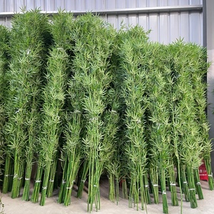 Plante artificielle en <span class=keywords><strong>bambou</strong></span> en plastique, décoration de style moderne et luxueux, feuilles simulées respectueuses de l'environnement <span class=keywords><strong>pour</strong></span> une utilisation en intérieur et en extérieur - Product Image 1