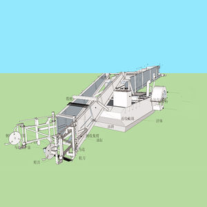 Sargassum藻類収穫船海藻と湖パドル洗浄プロジェクト効率的な海洋雑草洗浄船 - Product Image 1