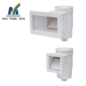 Écumeur de <span class=keywords><strong>piscine</strong></span> mural en PVC à large ouverture, facile à installer, blanc, <span class=keywords><strong>pour</strong></span> piscines enterrées, qualité supérieure, circulation de l'eau - Product Image 6