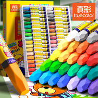 Krayon Tidak Beracun Dapat Dicuci Mudah Diwarnai Perlengkapan Seni Sekolah Rumah Tangga Set Multi Warna Krayon Pastel Minyak Cerah untuk Anak-Anak