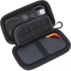 EVA Carrying Case Protective EVA Case EVA Storage Travel Case Bag for SanDisk Pro <b>Hard</b> <b>Drive</b> - Product Image 1