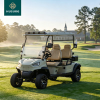 Voiturette de golf électrique 6 places, bus de tourisme certifié CE, vitesse maximale 30 km/h, occasion à prix abordable