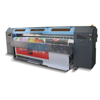 Impresora de Solvente Nueva de Fábrica Jade, 3.2m, para Cabezal de Impresión Konica512i, 4 Cabezales, 600dpi, Plotter para Etiquetas/Tarjetas/Flexibles