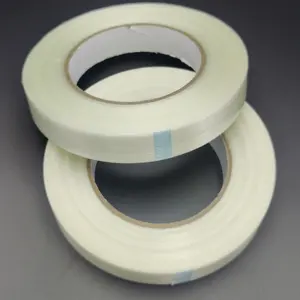 クリケットバット用の強力な粘着フィラメントガラス繊維テープ双方向ホットメルトフィラメントテープ