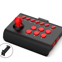 Controlador de juego inalámbrico de 2,4 GHz con motor de vibración y volante para /PC/teléfonos inteligentes/