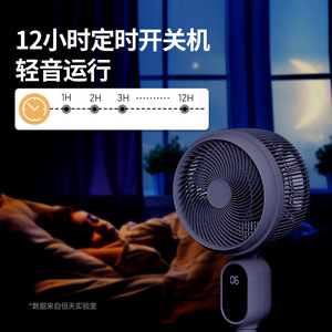 Smart <b>Fan</b> F610 8 Inch With <b>Remote</b> <b>Control</b> Voice <b>Control</b> Light For Home Dormitory - Product Image 4