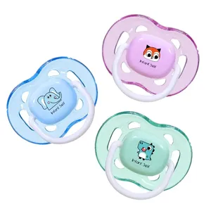 Coffres-forts en Silicone bébé sucette OEM réutilisable nouveau-né Animal imprimé Offre Spéciale Ins sans BPA bébés dentition avec couvercle - Product Image 3