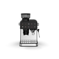 Machine à café 1,5 L avec écran LED et moulin intégré, fonction 2 en 1