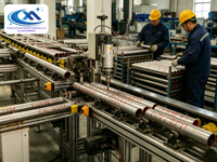Sistema de Prueba Combinado por Ultrasonido y Corrientes de Foucault XINGYAO |   Alambre de tubo para pruebas no destructivas (NDT) |   Carga y Clasificación Automática