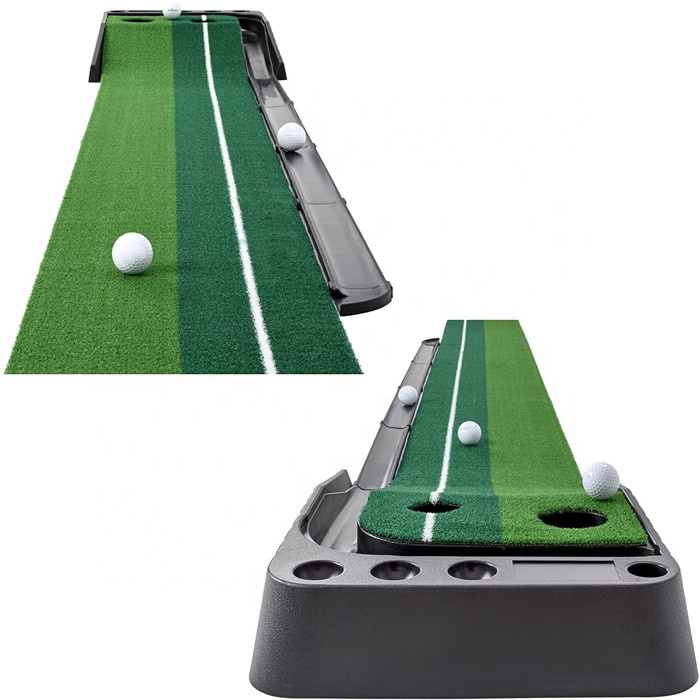 Großhandel Indoor Minigolf Kunstrasen Putting Green Mat Spiel Golf Putting Mat