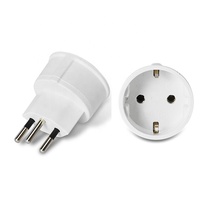 Adaptateur de voyage UE vers Suisse, prise Suisse vers prise Schuko UE, certifié CE