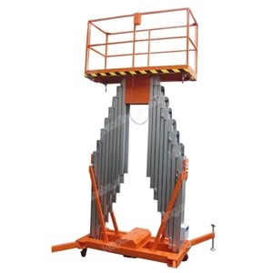 Elevador de mástil hidráulico eléctrico de 4-24 metros, elevador telescópico portátil de aleación de aluminio a la venta - Product Image 2