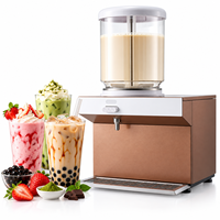Distributeur de boissons de table OEM avec agitateur, machine à servir le thé au lait commerciale pour les boutiques de desserts et les hôtels