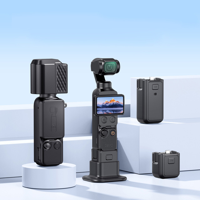 4-Piece Silicone Case Set for DJI Osmo Pocket 4 Full Body Protective Cover Skin Action Camera Accessories