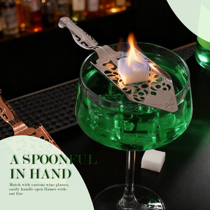 Ensemble d'ustensiles de bar en acier inoxydable 304 pour l'<span class=keywords><strong>absinthe</strong></span>, <span class=keywords><strong>cuillère</strong></span> à <span class=keywords><strong>absinthe</strong></span>, ustensiles de cocktail pour la maison, <span class=keywords><strong>cuillère</strong></span> à <span class=keywords><strong>absinthe</strong></span> amère, verre à boire, filtre à cuillères - Product Image 5