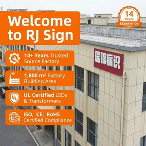 Enseigne commerciale sur mesure rétroéclairée par LED 3D pour <span class=keywords><strong>agence</strong></span> immobilière, extérieure, étanche, en métal et acrylique, avec logo - Product Image 4