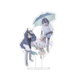 Soporte Acrílico de Yuanshen Impact con Personajes de Raiden, Yae Miko, Wanderer, Nahida, <span class=keywords><strong>Shenhe</strong></span>, Tighnari y Klee, Decoración de Escritorio, Regalo, Llavero - Product Image 4
