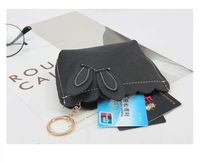 Porte-monnaie personnalisé pour femme avec fermeture éclair, porte-clés multicolore, mini porte-monnaie en cuir PU, durable, tendance, unisexe, avec logo personnalisé, personnalisable