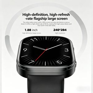 Montre connectée Bluetooth 2026 pour appels, compatible iPhone et <span class=keywords><strong>Android</strong></span>, étanche IP67, suivi d'activité, notifications <span class=keywords><strong>SMS</strong></span>, cadeau pour hommes et femmes - Product Image 4
