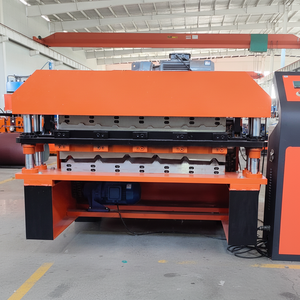 Machines de fabrication de toitures en tuiles galvanisées avec panneau roulant bas Rouleau de tôle de toit de portée formant la machine Prix d'usine - Product Image 1