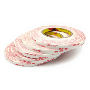 Cinta de espuma acrílica troquelada 3M 4914 VHB, cinta adhesiva de doble cara de alta adherencia, troquelado personalizado, fabricante OEM - Product Image 1