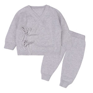 Vêtements pour bébé en tricot de haute qualité, ensemble de vêtements pour bébé 100% coton, vêtements pour enfants en stock - Product Image 1