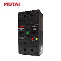 MUTAI Disjoncteur à boîtier moulé électrique réglable 3 P 3 phases 100A AC MCCB