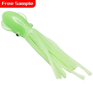 Newbility 135mm/25g 115mm/12g 70mm/2.5g soft fishing lure gonne di <span class=keywords><strong>calamari</strong></span> in silicone incandescente soft octopus bait - Product Image 4