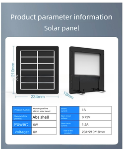 Xzj 6W năng lượng mặt trời bảng điều khiển 6V Kính năng lượng mặt trời bảng điều khiển ngoài trời khẩn cấp sạc DC USB uống <span class=keywords><strong>mini</strong></span> năng lượng mặt trời sạc cho điện thoại ngoài trời sạc - Product Image 6
