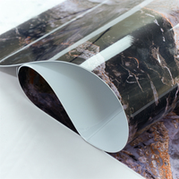 Nappe de pique-nique en PVC écologique imperméable au feu et à l'huile avec protection contre les moisissures Style floral non tissé