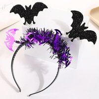 Nicro Prix de Gros Halloween : Accessoires de Cheveux Serre-tête Citrouille, Fantôme, Chauve-souris, Araignée, Sorcière pour Enfants et Adultes – Décorations de Fête Effrayantes