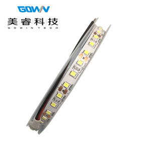 120 <span class=keywords><strong>LED</strong></span> mỗi mét linh hoạt ấm áp và màu sắc mát mẻ lõm tuyến tính <span class=keywords><strong>LED</strong></span> dải ánh sáng 2835 chế độ điều khiển bằng giọng nói - Product Image 5