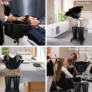 Vasque de <span class=keywords><strong>lavage</strong></span> portable pour salon de <span class=keywords><strong>coiffure</strong></span> avec réservoir d'eau pour la vente en gros - Product Image 6