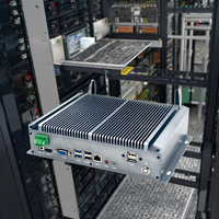 Mini PC fansız Linux Ubuntu ofis masaüstü HTPC Core I3 I5 I7 zuk 4200U 4200U 29industrial endüstriyel kullanım gömülü sistemler stok