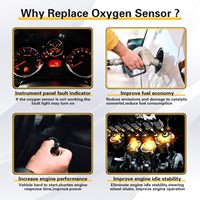 Sensor de Oxígeno ABS de Alta Calidad BST, Aguas Arriba y Aguas Abajo, para Del Sol, Odyssey, Accord 92, 93, 95-99, Acura, 1992-2000