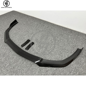 Nouveau kit de carrosserie de conversion automobile en fibre de carbone sèche brillante tissée sergé style OD pour lèvre avant, séparateur avant et diffuseur pour Lamborghini Huracan EVO AWD - Product Image 3