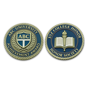 Monedas Conmemorativas Personalizadas con Diseño en Plata y Oro, Logotipo Metálico en Esmalte 3D, Fabricante de Monedas de Desafío Personalizadas para Recuerdos - Product Image 1