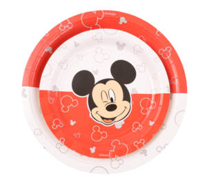 <span class=keywords><strong>Disney</strong></span> <span class=keywords><strong>Mickey</strong></span> Disque en papier de 7 pouces Fournitures de fête de dessin animé jetables Disques jetables mignons et charmants - Product Image 2